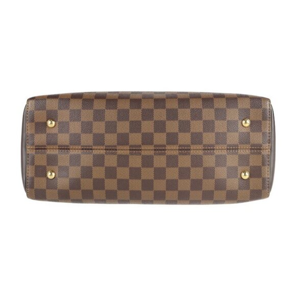 LOUIS VUITTON Brown Damier Leather Shoulder Bag - Picture 4 of 9